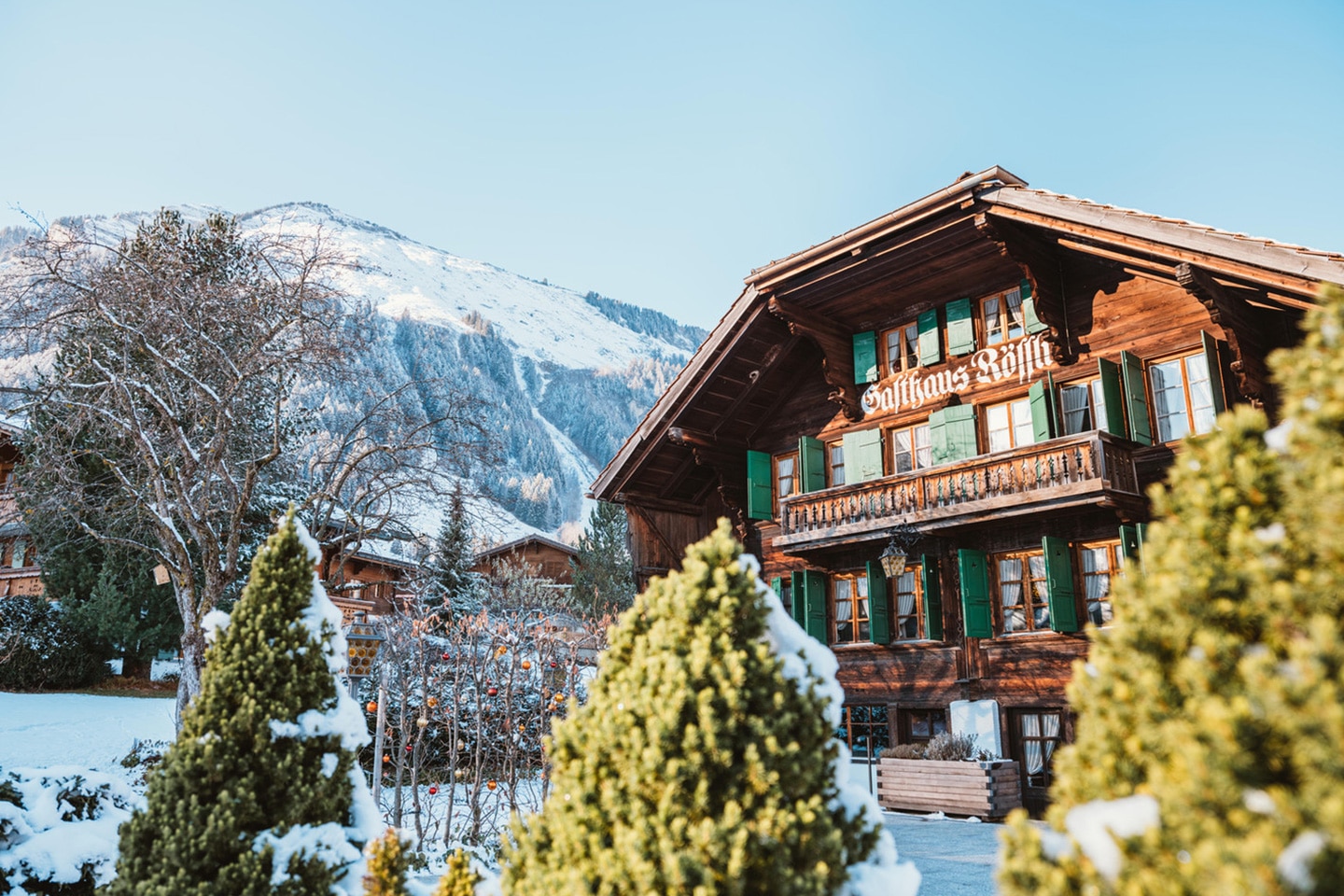 Lucibello Restaurant Rössli Feutersoey Gstaad